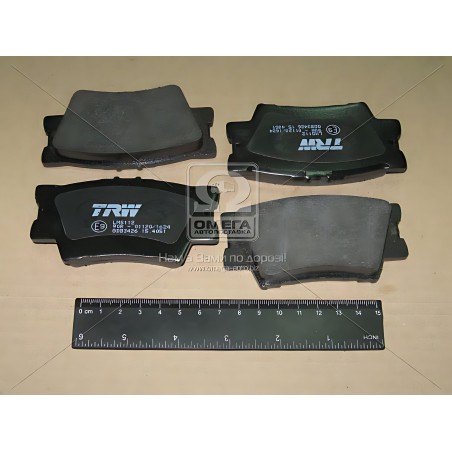 ➤ Колодка гальм. диск. TOYOTA CAMRY, RAV 4 задн. (вир-во TRW) GDB3426