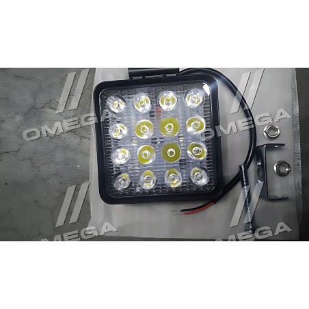 DK B2-48W-STD Фара LED прямокутна 48W, 16 ламп, 110 * 128мм СТАНДАРТ ДК фото від Мотор-Агро Харків Україна