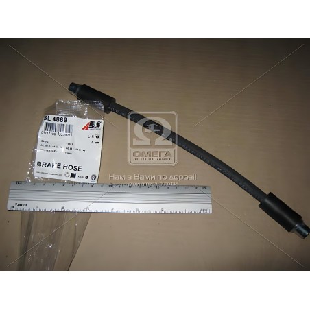 ➤ Шланг гальмівний AUDI/VW A4/A6/S4/S6/PASSAT передн. (вир-во ABS) SL 4869