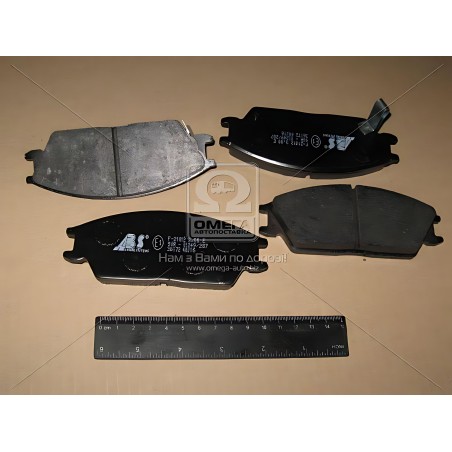 ➤ Колодка гальм. диск. HONDA/HYUNDAI ACCORD/ACCENT передн. (вир-во ABS) 36172