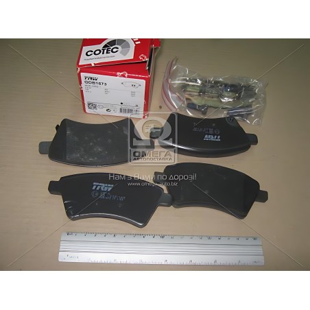 ➤ Колодка гальм. диск. SUZUKI SX4 передн. (вир-во TRW) GDB1673