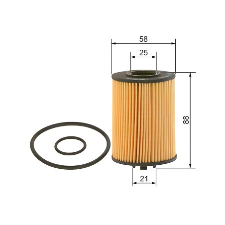 ➤ Фільтр масляний MB A (W169), B (W245) 04-12(вир-во BOSCH) 1457429306