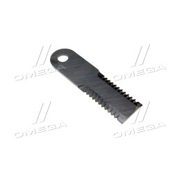 60-0190-51-01-0 Ніж подрібнювача рухливий JD зубчастий 187X50X5 d 19,6 (H212698) (MWS) фото від Мотор-Агро Харків Україна