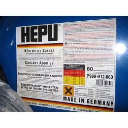 ➤ Антифриз HEPU G12 RED концентрат (Каністра 60л) P999-G12-060