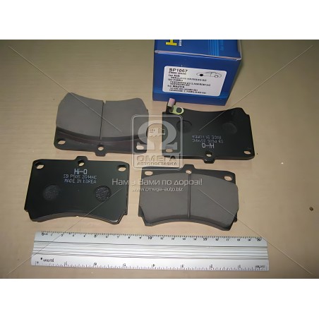 SP1067 Колодка гальм. диск. KIA RIO 1.3I 00.08 - MAZDA 121, 323 90.01 - передн. (вир-во SANGSIN) фото від Мотор-Агро Харків Укра