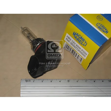 002577200000 Лампа розжарювання HB3 12V 60W P20d (вир-во Magneti Marelli) фото від Мотор-Агро Харків Україна