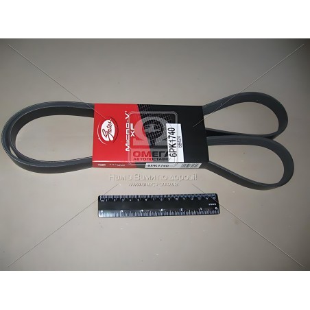 ➤ Ремінь поліклін. 6PK1740 (Вир-во Gates) 6PK1740