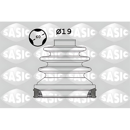 1904032 Пильовик CITROEN, FORD, PEUGEOT, MINI, NISSAN, RENAULT (вир-во SASIC) фото від Мотор-Агро Харків Україна