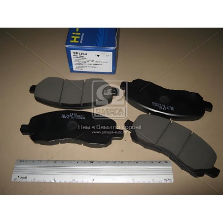 ➤ Колодка гальм. диск. MITSUBISHI LANCER 9 1.5 16V, 1.8 16V PETROL 08 - передн. (вир-во SANGSIN) SP1360