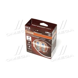 64151NL-2HB Лампа фарна H3 12V 55W PК22s NIGHT BREAKER LASER next generation (+150) компл.(вир-во OSRAM) фото від Мотор-Агро Хар
