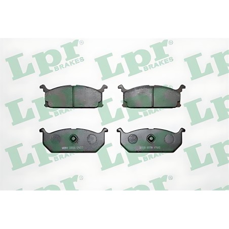 ➤ Колодка гальм. диск. BMW 3 (E36), 5 (E34) передн. (вир-во LPR) 05P296
