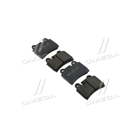 ➤ Колодка гальм. диск. VW TOUAREG задн. (вир-во ABS) 37575