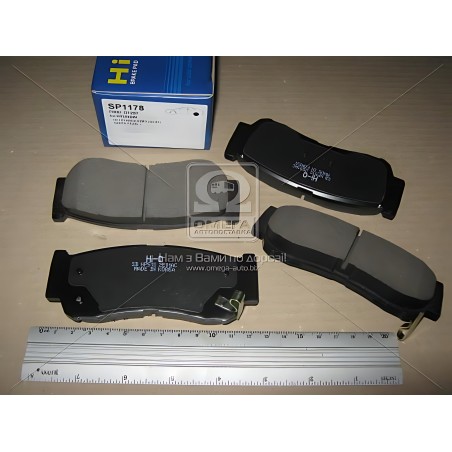 ➤ Колодка гальм. диск. HYUNDAI H-1, SANTA FE задн. (вир-во SANGSIN) SP1178