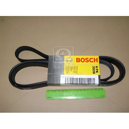 ➤ Ремінь поліклін. 6PK2020 (вир-во Bosch) 1 987 947 987