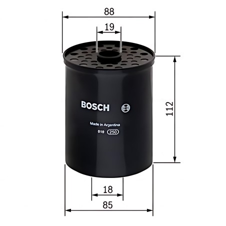 ➤ Фільтр паливний CITROEN, PEUGEOT, FORD (вир-во BOSCH) 1457434200