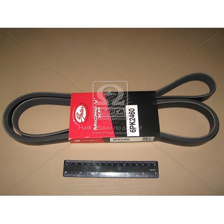 ➤ Ремінь поліклін. 6PK2460 (Вир-во Gates) 6PK2460