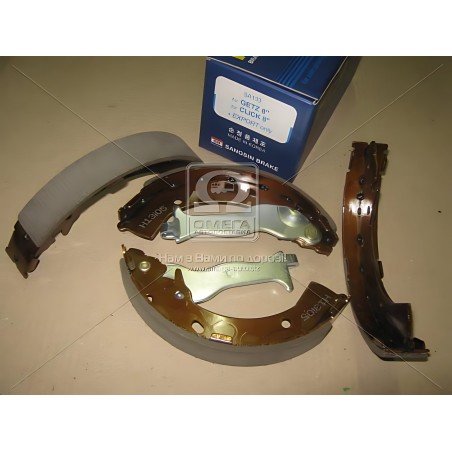 ➤ Колодка гальм. барабан. HYUNDAI GETZ 1.1, 1.4, 1.6, 1.5CRDI задн. (вир-во SANGSIN) SA133