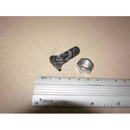 ➤ Болт 1199O М10х37 (8,8) напівпотайний овал DS6007 1199O чорн. з гайкою (Unibolt) 1199O10х37.8,8