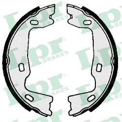 02570 Колодка гальм. барабан. OPEL ASTRA/VECTRA/OMEGA задн. (вир-во LPR) фото від Мотор-Агро Харків Україна