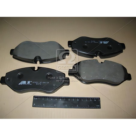➤ Колодка гальм. диск. MB/VW SPRINTER/VITO/CRAFTER передн. (вир-во ABS) 37553