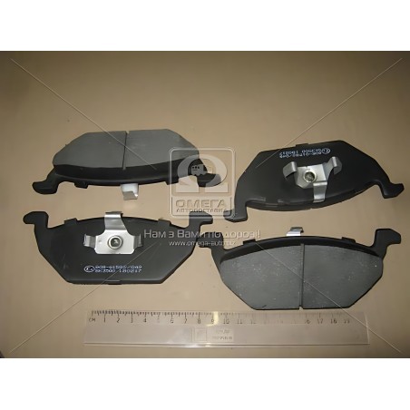 ➤ Колодка гальм. диск. AUDI A3, SEAT CORDOBA, SKODA, VW передн. (вир-во LPR) 05P730