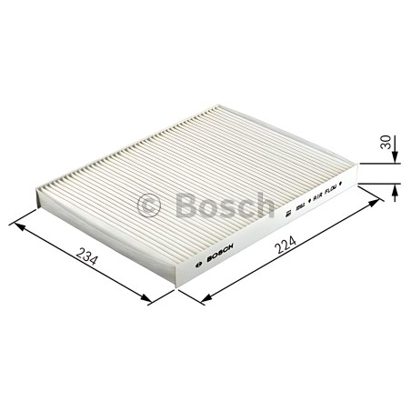 ➤ Фільтр салону HONDA ACCORD VIII, IX 03-, CR-V III, IV 07- (вир-во BOSCH) 1987432166