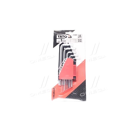 YT-5835 Шестигранники дюймові подовжені Набір 12шт [6/36], шт(YATO ) фото від Мотор-Агро Харків Україна