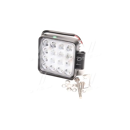 ➤ Фара LED квадратна 48W, 16 ламп, 108*128мм, 3300Lm вузький промінь 9-32V 6000K (LITLEDA, JUBANA) 453701051