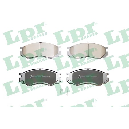 ➤ Колодка гальм. диск. AUDI A3, SEAT, SKODA, VW передн. (вир-во LPR) 05P692