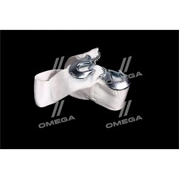 DK46-206E-2 Трос буксирувальний 8т. стрічка 75мм. 5м. С гак, білий ДК фото від Мотор-Агро Харків Україна