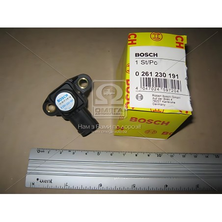 ➤ Датчик, тиск у впускному газопроводі (вир-во Bosch) 0261230191
