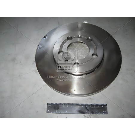 ➤ Диск гальмівний AUDI/SEAT/SKODA/VW A3/OCTAVIA/GOLF/POLO передн. вент. (вир-во ABS) 16880