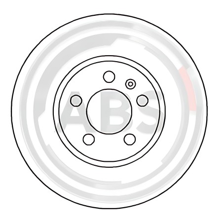 ➤ Диск гальмівний AUDI/SEAT/SKODA/VW A3/OCTAVIA/GOLF/POLO передн. вент. (вир-во ABS) 16880