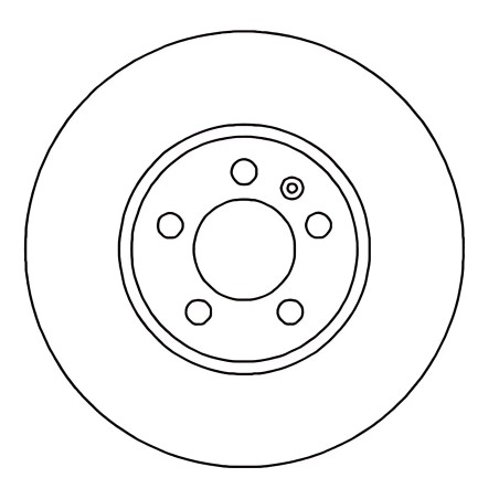 ➤ Диск гальмівний AUDI/SEAT/SKODA/VW A3/OCTAVIA/GOLF/POLO передн. вент. (вир-во ABS) 16880
