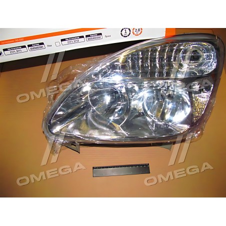 2171.3711 Фара ГАЗ 3302 (крапля) н.зр. лів. (пластик) ДК фото від Мотор-Агро Харків Україна