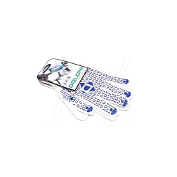 520/4459 Рукавички з ПВХ-рисунком білі синій 70/30 10 клас розмір 10 (DOLONI) фото від Мотор-Агро Харків Україна