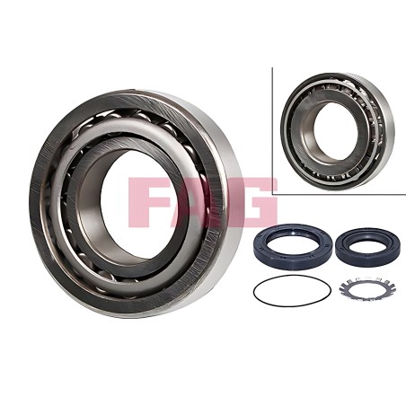 ➤ Підшипник маточини FORD FIESTA, MAZDA 2 08- (Вир-во FAG) 713 6157 00