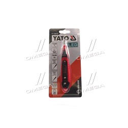 YT-28630 Індикатор напруги 12-250 V контрольний LCD цифровий, шт(YATO ) фото від Мотор-Агро Харків Україна