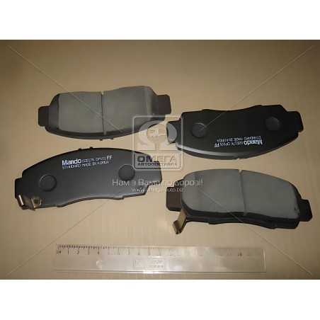 ➤ Колодки гальм. HONDA (вир-во Mando) MPO06