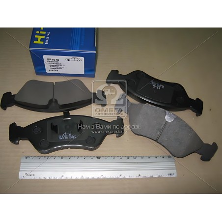 SP1078 Колодка гальм. диск. DAEWOO NEXIA 1.5I 16V, 1.8I 95-97 передн. (вир-во SANGSIN) фото від Мотор-Агро Харків Україна