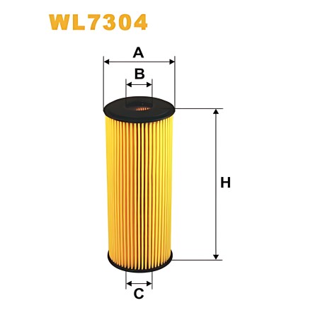 WL7304 Фільтр масляний двигуна MB 124, 202 WL7304/OE640/3 (вир-во WIX-FILTERS) фото від Мотор-Агро Харків Україна