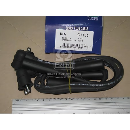 ➤ Дріт високовольтний KIA RIO 1.3, 1.5 SOHC (вир-во VALEO PHC) C1136