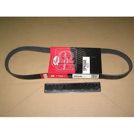 ➤ Ремінь поліклін. 5PK848 (Вир-во Gates) 5PK848