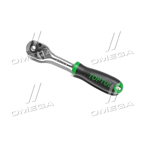 CJBG0815 Тріскачка 1/4" 36 зубців (гумова ручка) TOPTUL CJBG0815 (TOPTUL) фото від Мотор-Агро Харків Україна