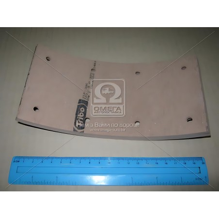 3ТР-306 Накладка гальм. ГАЗ 3307, 3309, 53 зад. корот. свердл. (200х100) (вир-во Трібо) фото від Мотор-Агро Харків Україна