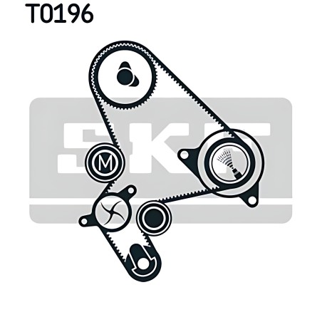 ➤ Ремкомплект ГРМ CITROEN JUMPY (U6U) 2.0 HDi (вир-во SKF) VKMA 03248