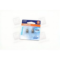 3893-2BL Лампа допоміжн. освітлення Т4W 12V 4W ВА9s (2 шт) blister (вир-во OSRAM) фото від Мотор-Агро Харків Україна