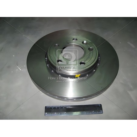 ➤ Диск гальмівний NISSAN, OPEL, RENAULT, передн., вент. (вир-во TRW) DF4275S