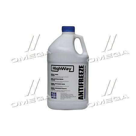 ➤ Антифриз HighWay ANTIFREEZE G11 концентрат синій 3,78л 701494