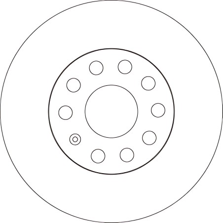 ➤ Диск гальмівний AUDI/VW A3/GOLF задн. (вир-во ABS) 17520